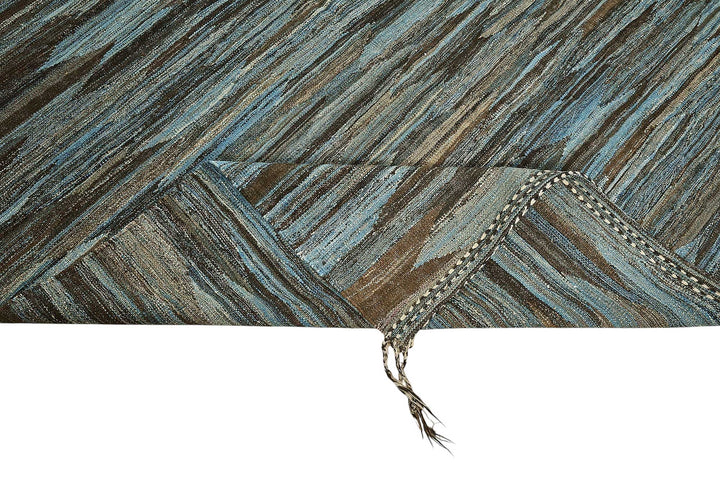 11x14 Contemporary Wool Kilim Rug - 51704
