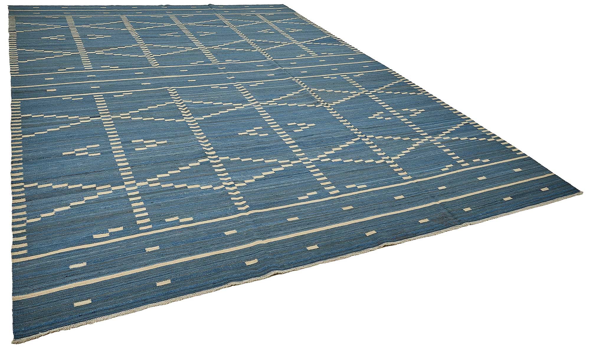 10x14 Contemporary Wool Kilim Rug - 51705