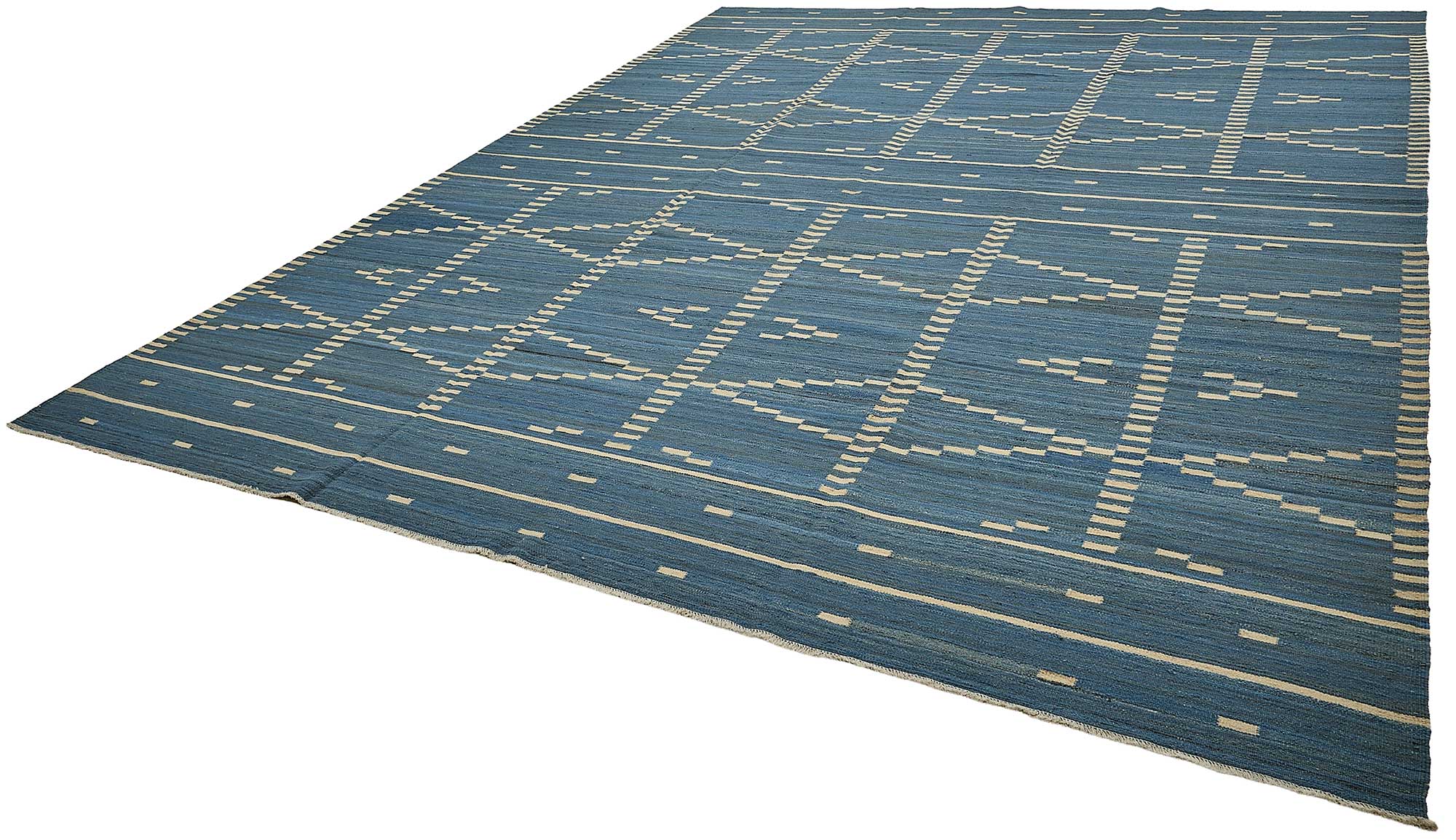 10x14 Contemporary Wool Kilim Rug - 51705