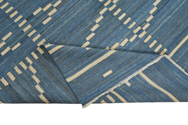 10x14 Contemporary Wool Kilim Rug - 51705