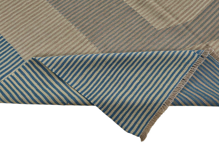 10x14 Contemporary Wool Kilim Rug - 51708