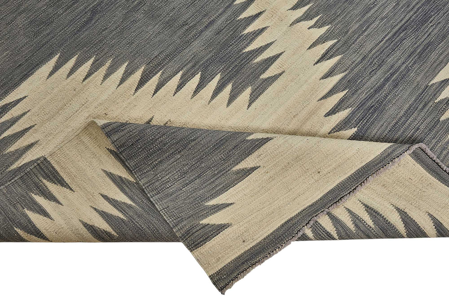 10x14 Contemporary Wool Kilim Rug - 51709