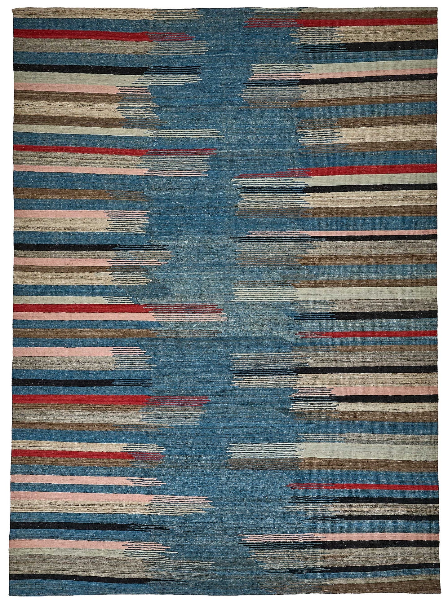 10x14 Contemporary Wool Kilim Rug - 51710