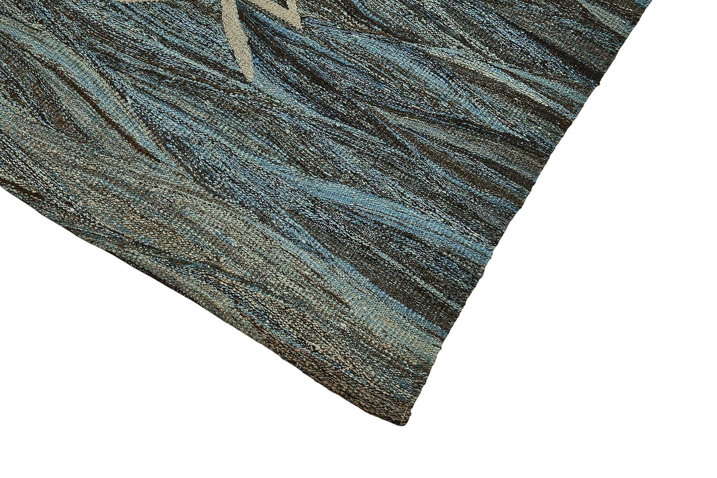12x14 Contemporary Wool Kilim Rug - 51711
