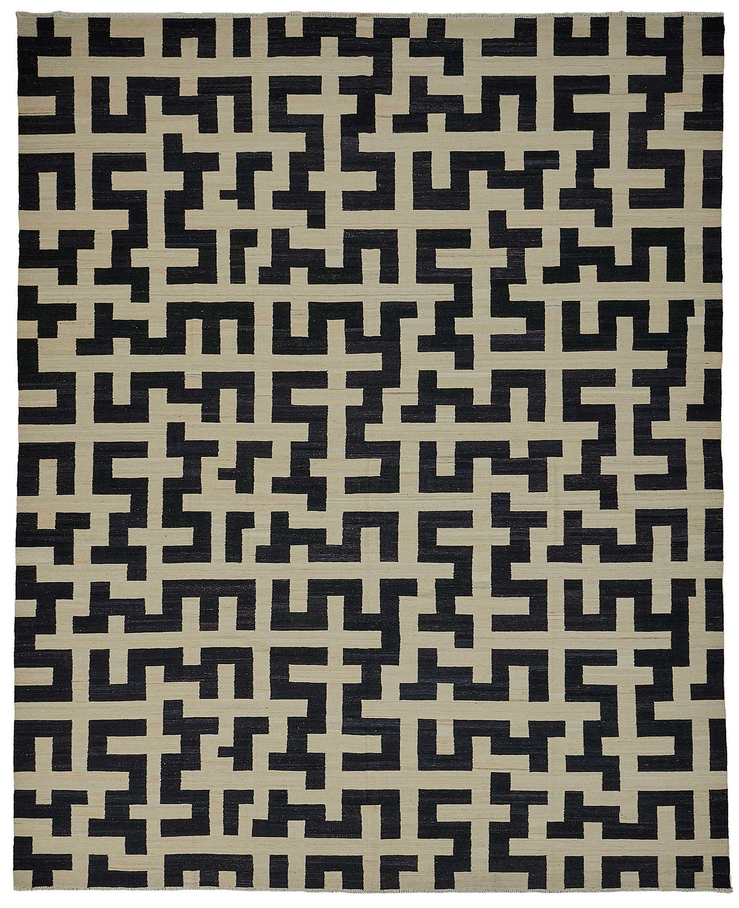 12x15 Contemporary Wool Kilim Rug - 51712