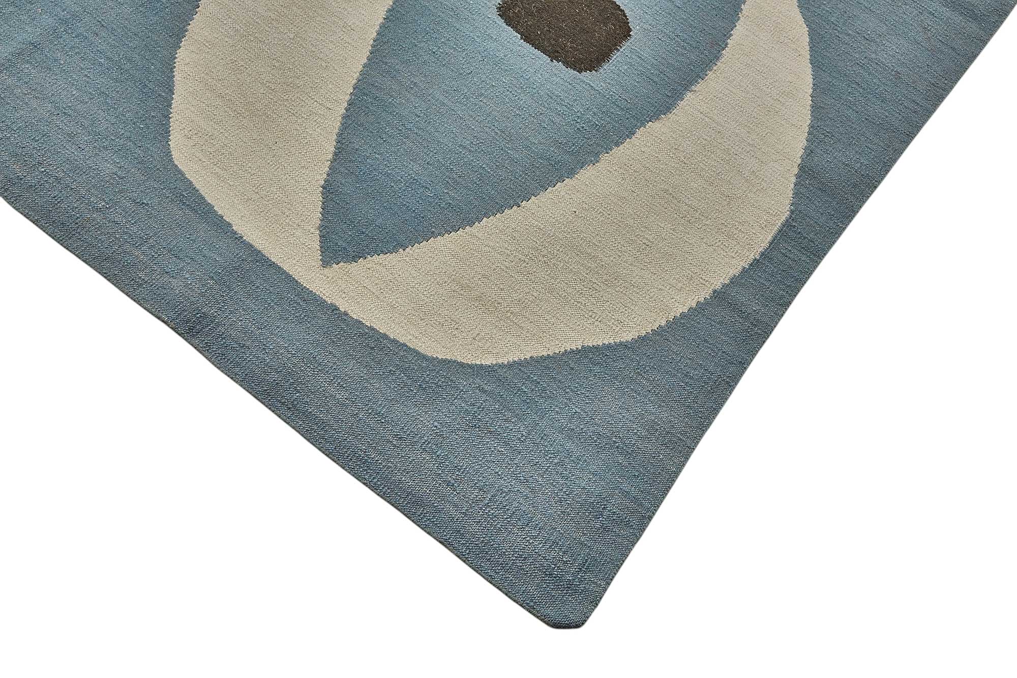 12x15 Contemporary Wool Kilim Rug - 51713