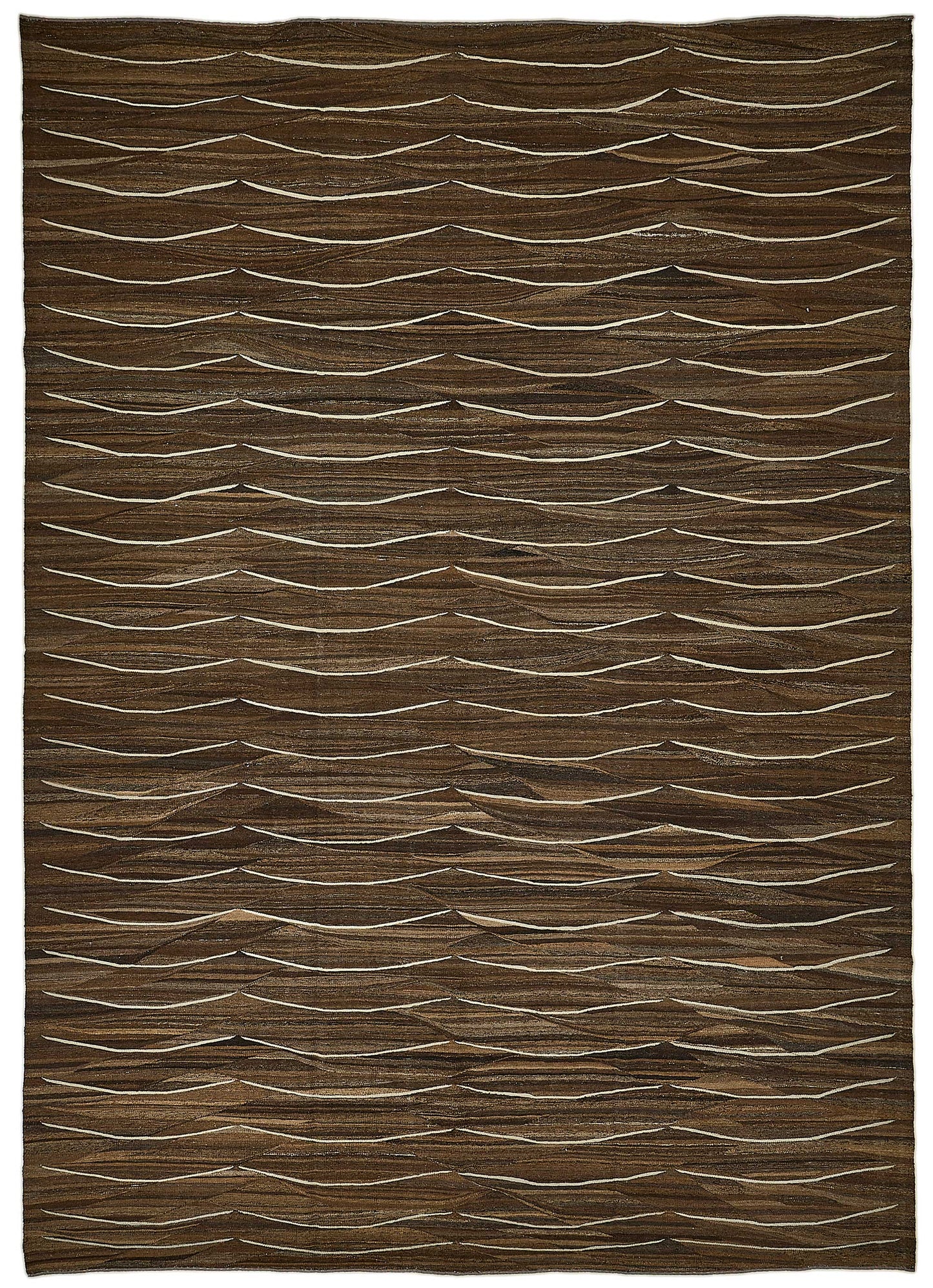 10x14 Contemporary Wool Kilim Rug - 51718