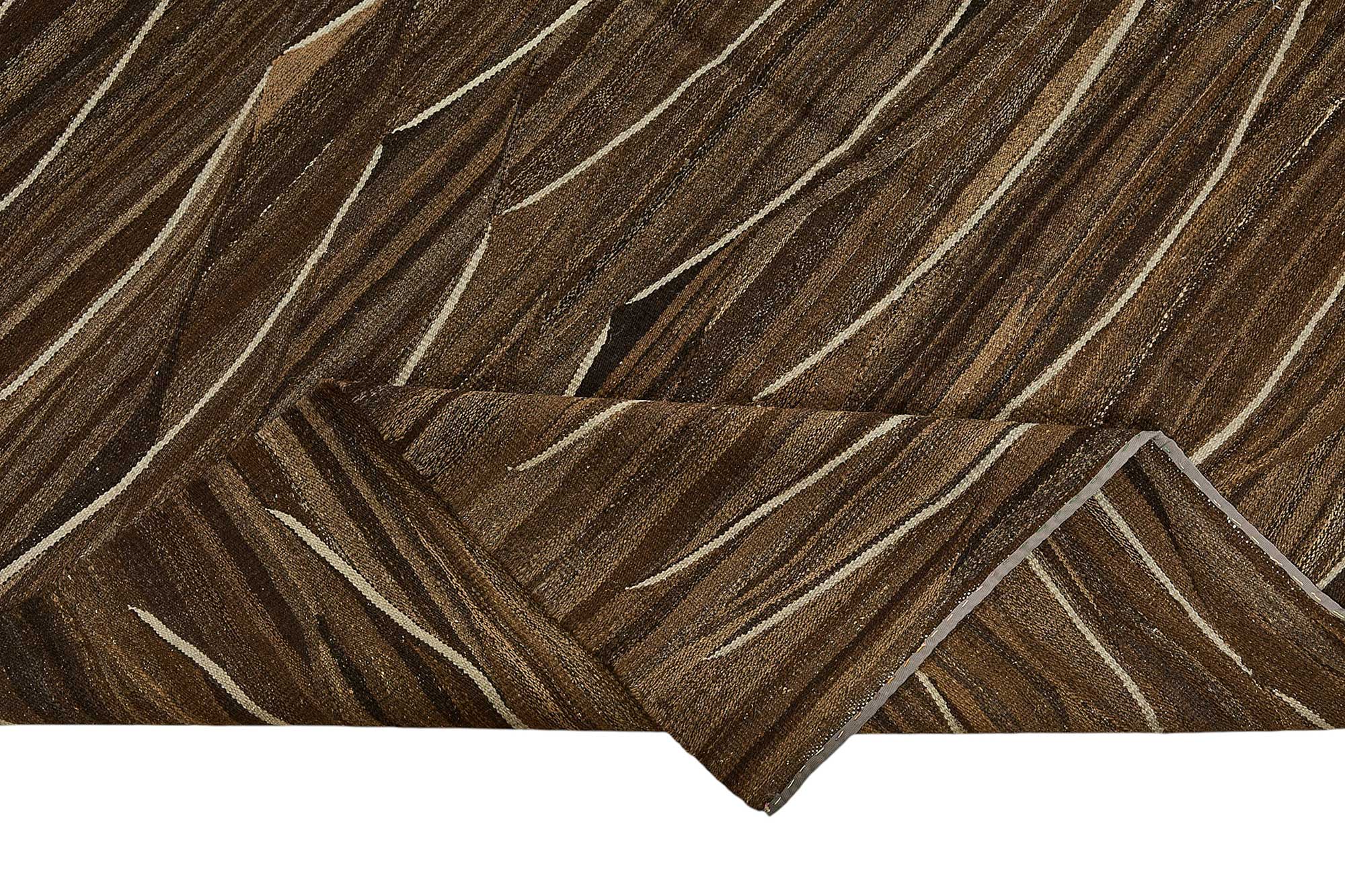 10x14 Contemporary Wool Kilim Rug - 51718