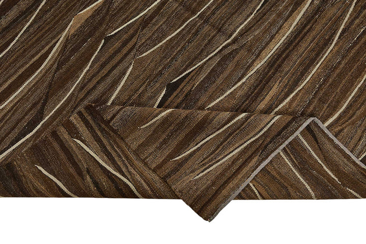 10x14 Contemporary Wool Kilim Rug - 51718