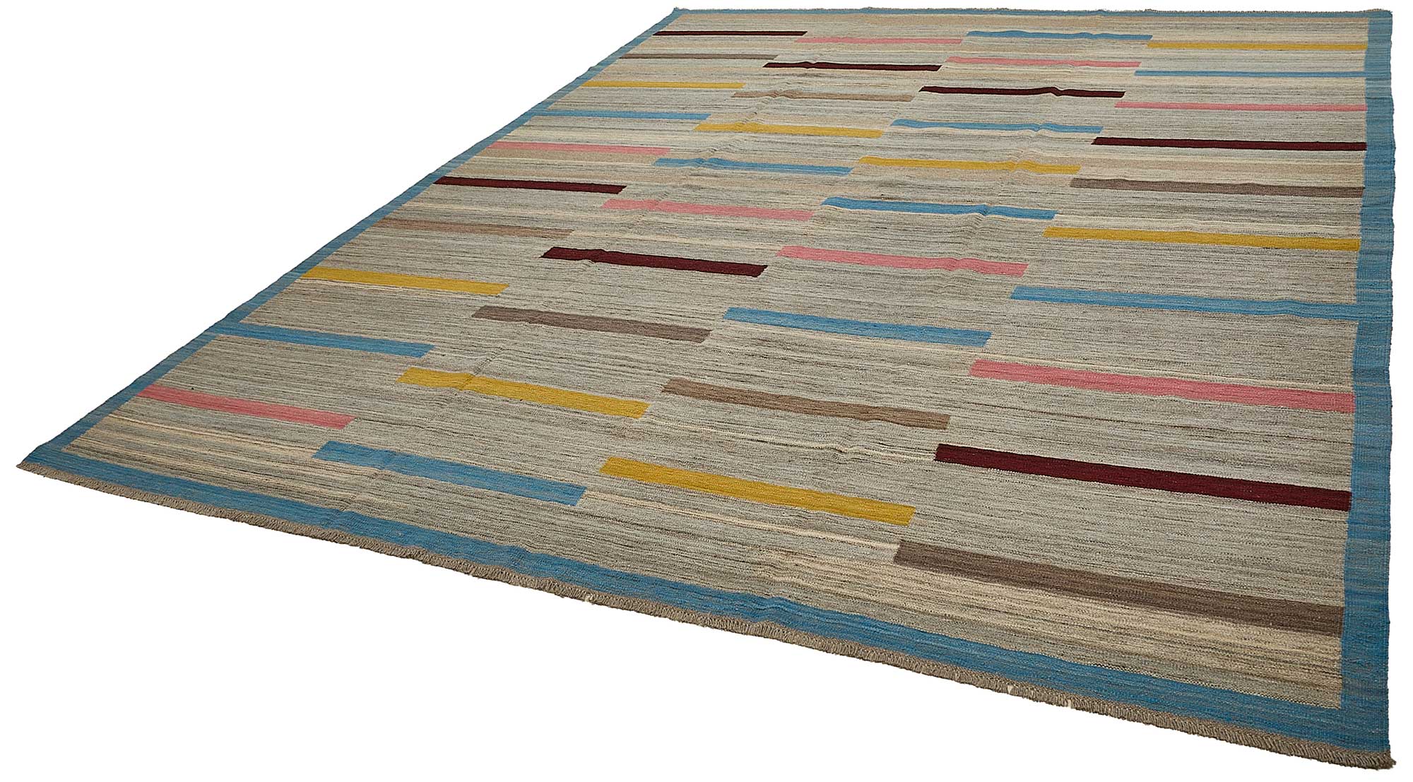 10x13 Contemporary Wool Kilim Rug - 51719