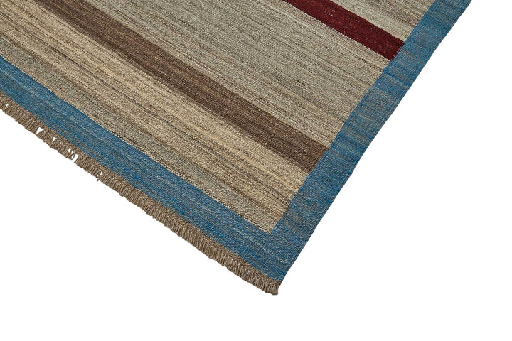 10x13 Contemporary Wool Kilim Rug - 51719
