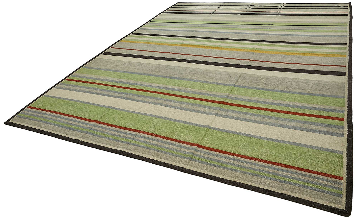 10x14 Contemporary Wool Kilim Rug - 51720