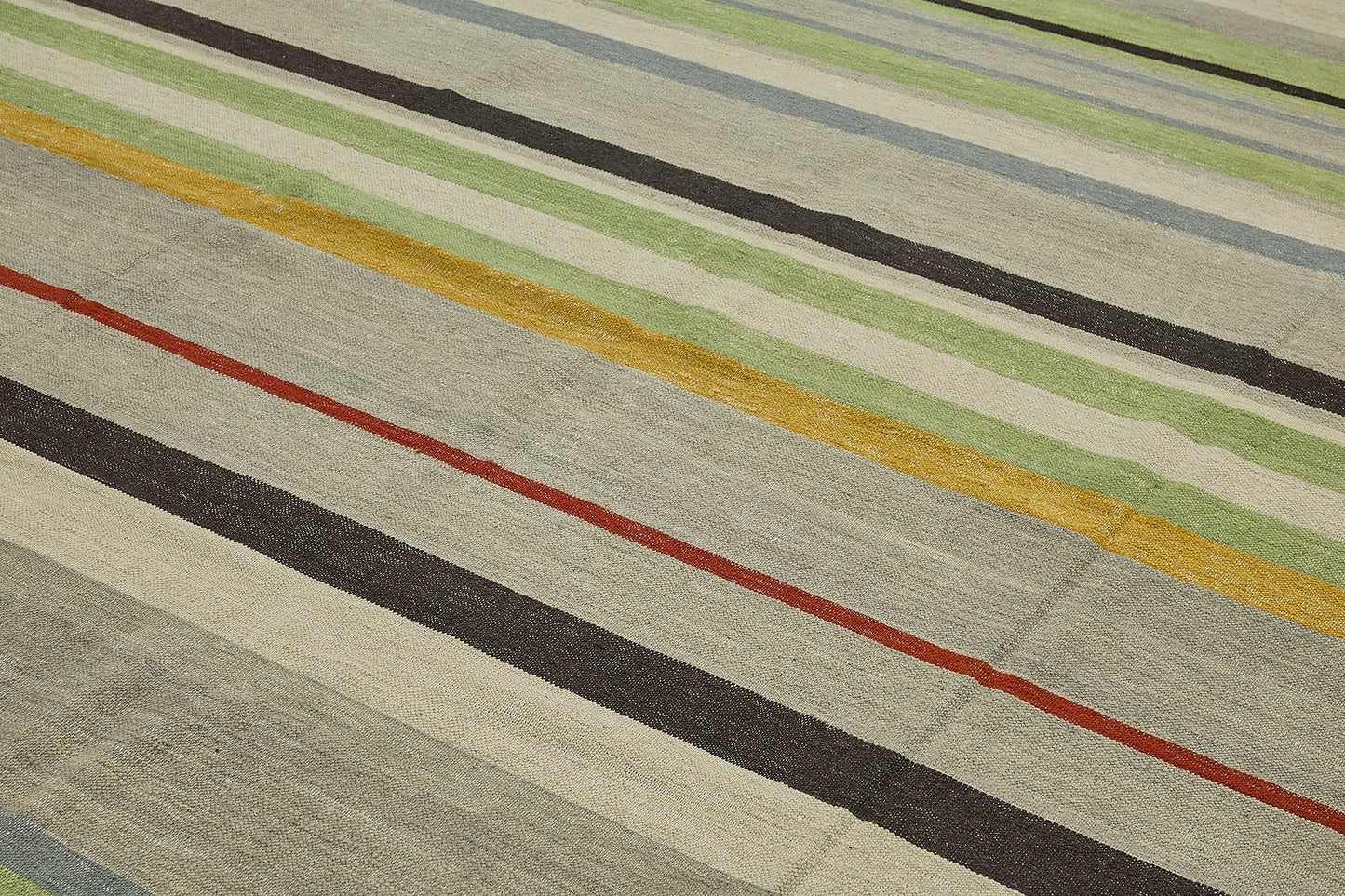 10x14 Contemporary Wool Kilim Rug - 51720