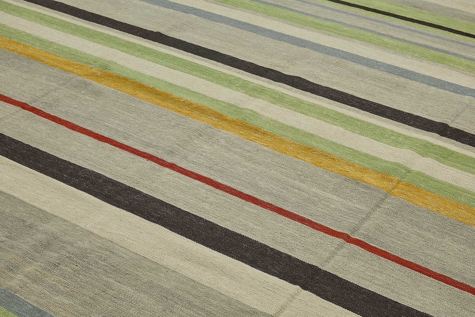 10x14 Contemporary Wool Kilim Rug - 51720