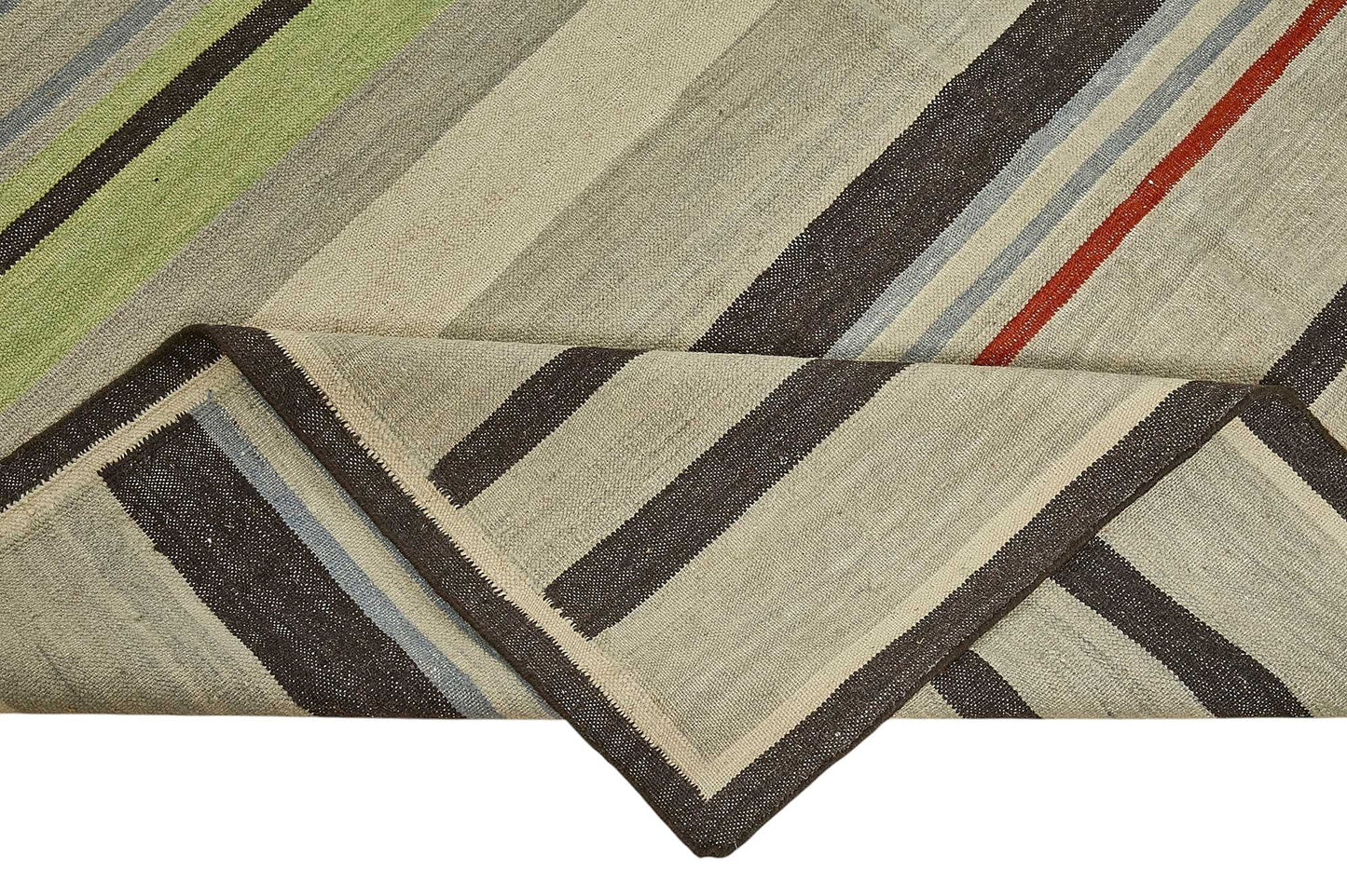 10x14 Contemporary Wool Kilim Rug - 51720