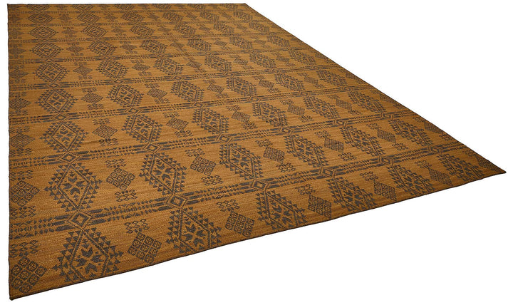 10x14 Contemporary Wool Kilim Rug - 51721