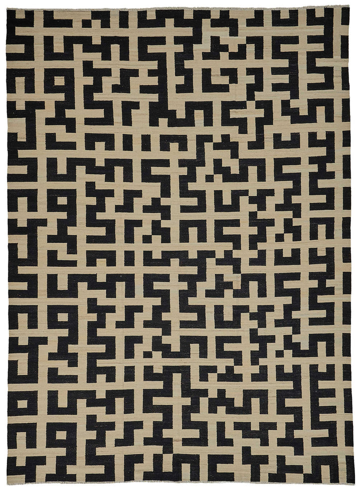 10x14 Contemporary Wool Kilim Rug - 51724