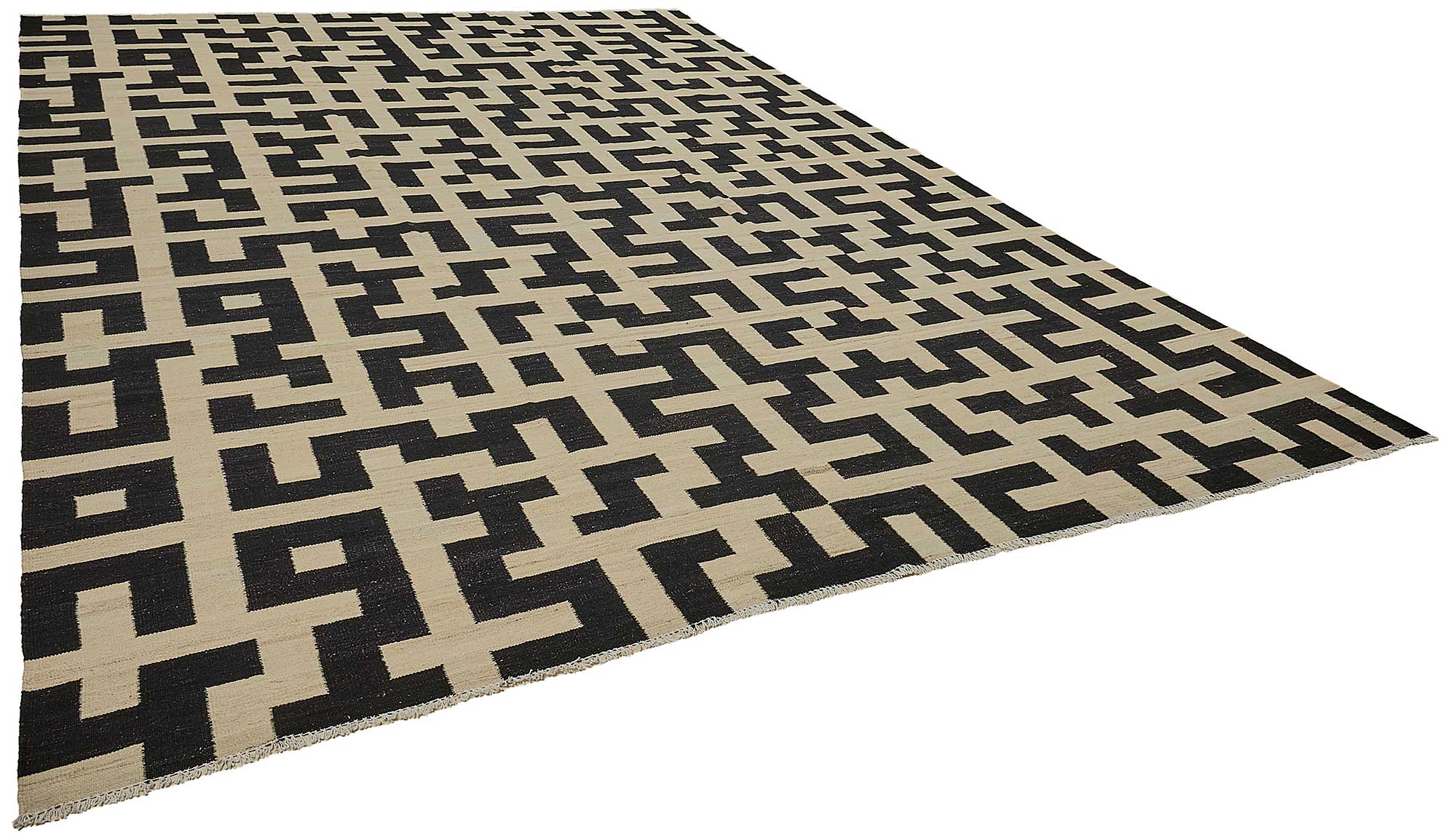 10x14 Contemporary Wool Kilim Rug - 51724