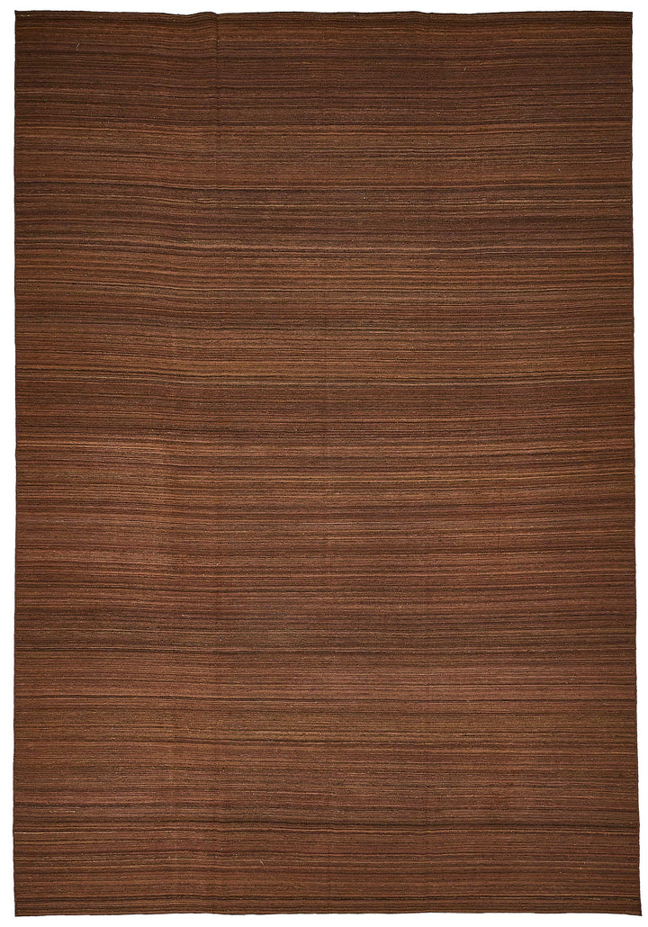 10x14 Contemporary Wool Kilim Rug - 51725