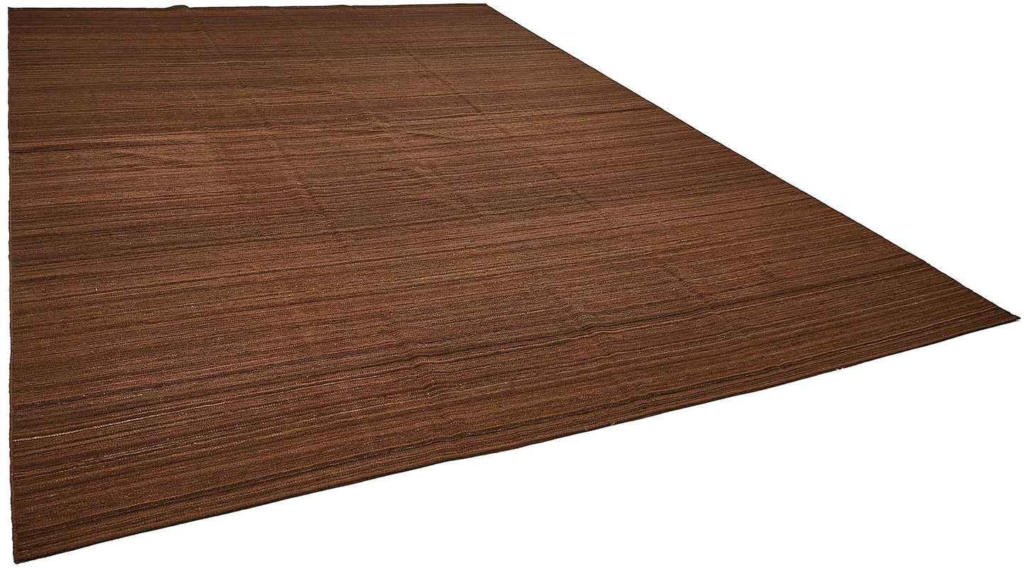 10x14 Contemporary Wool Kilim Rug - 51725