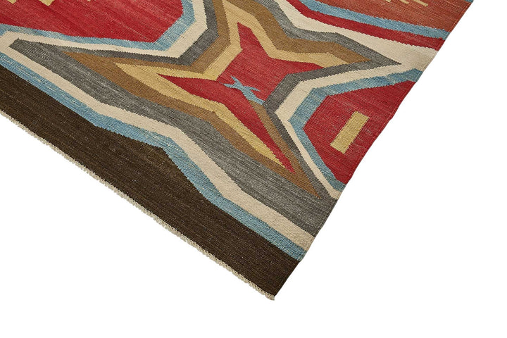 10x14 Contemporary Wool Kilim Rug - 51726