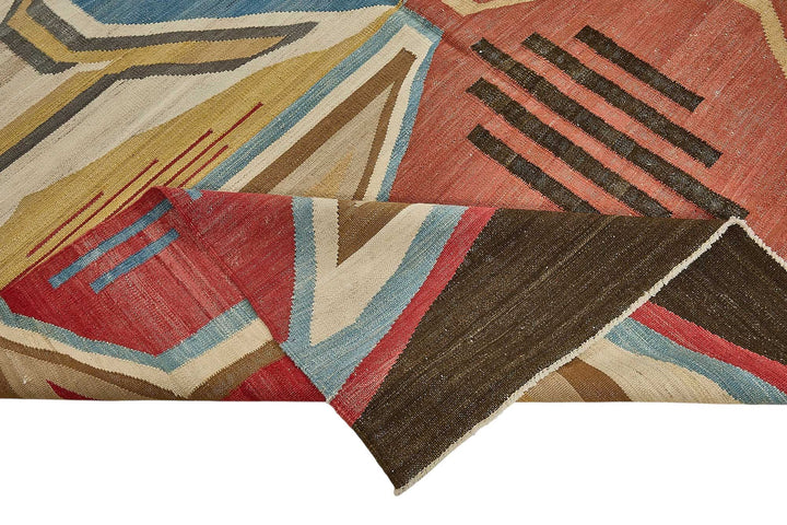 10x14 Contemporary Wool Kilim Rug - 51726