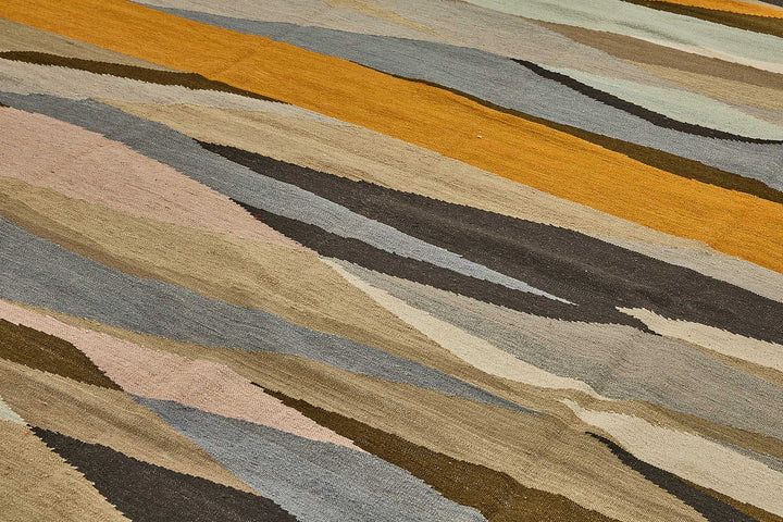 10x14 Contemporary Wool Kilim Rug - 51727