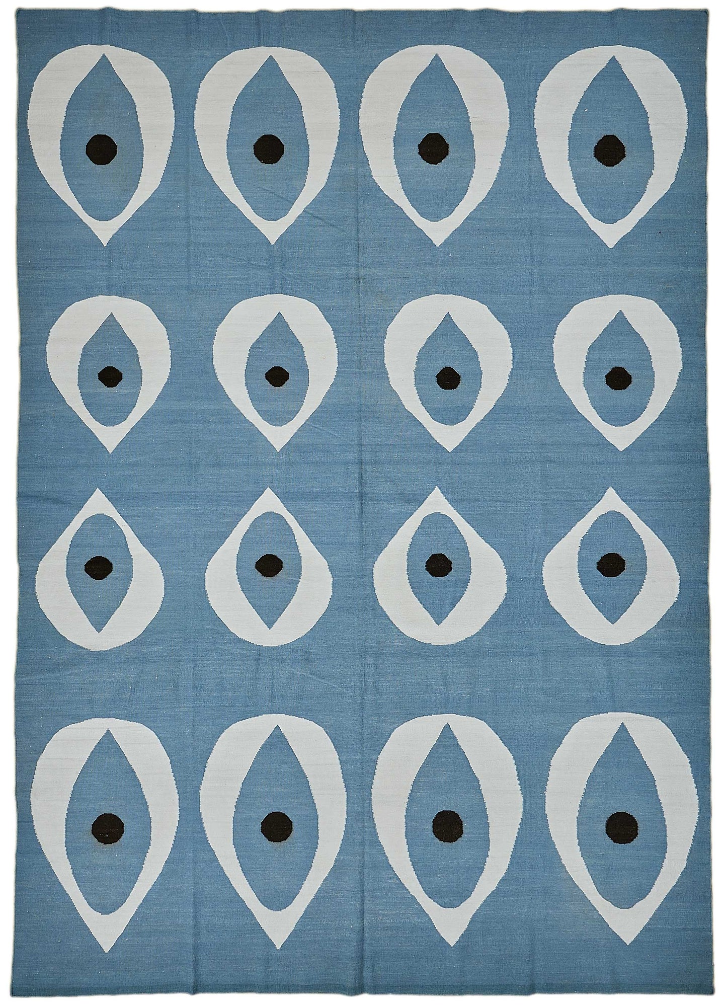 10x14 Contemporary Wool Kilim Rug - 51734