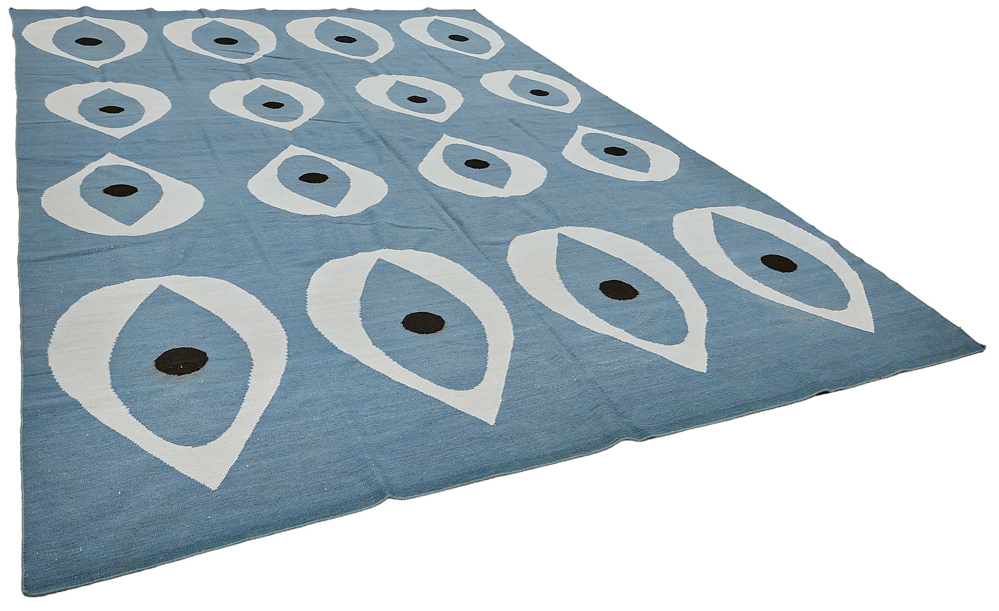10x14 Contemporary Wool Kilim Rug - 51734