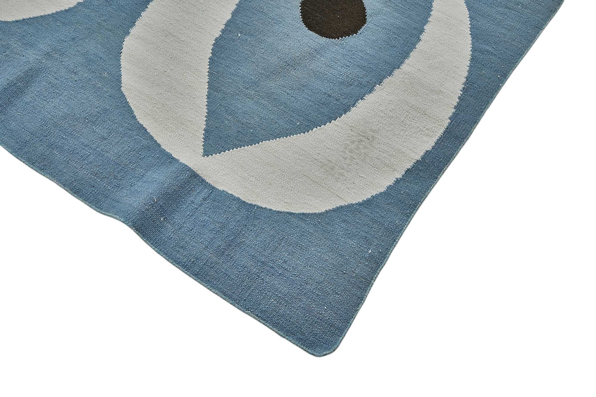 10x14 Contemporary Wool Kilim Rug - 51734