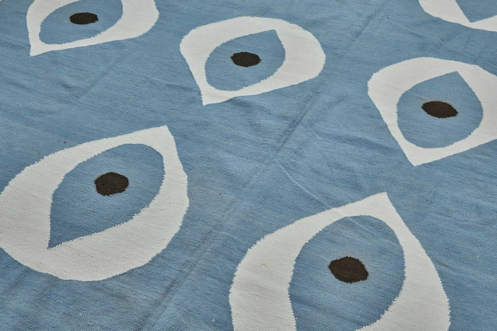 10x14 Contemporary Wool Kilim Rug - 51734