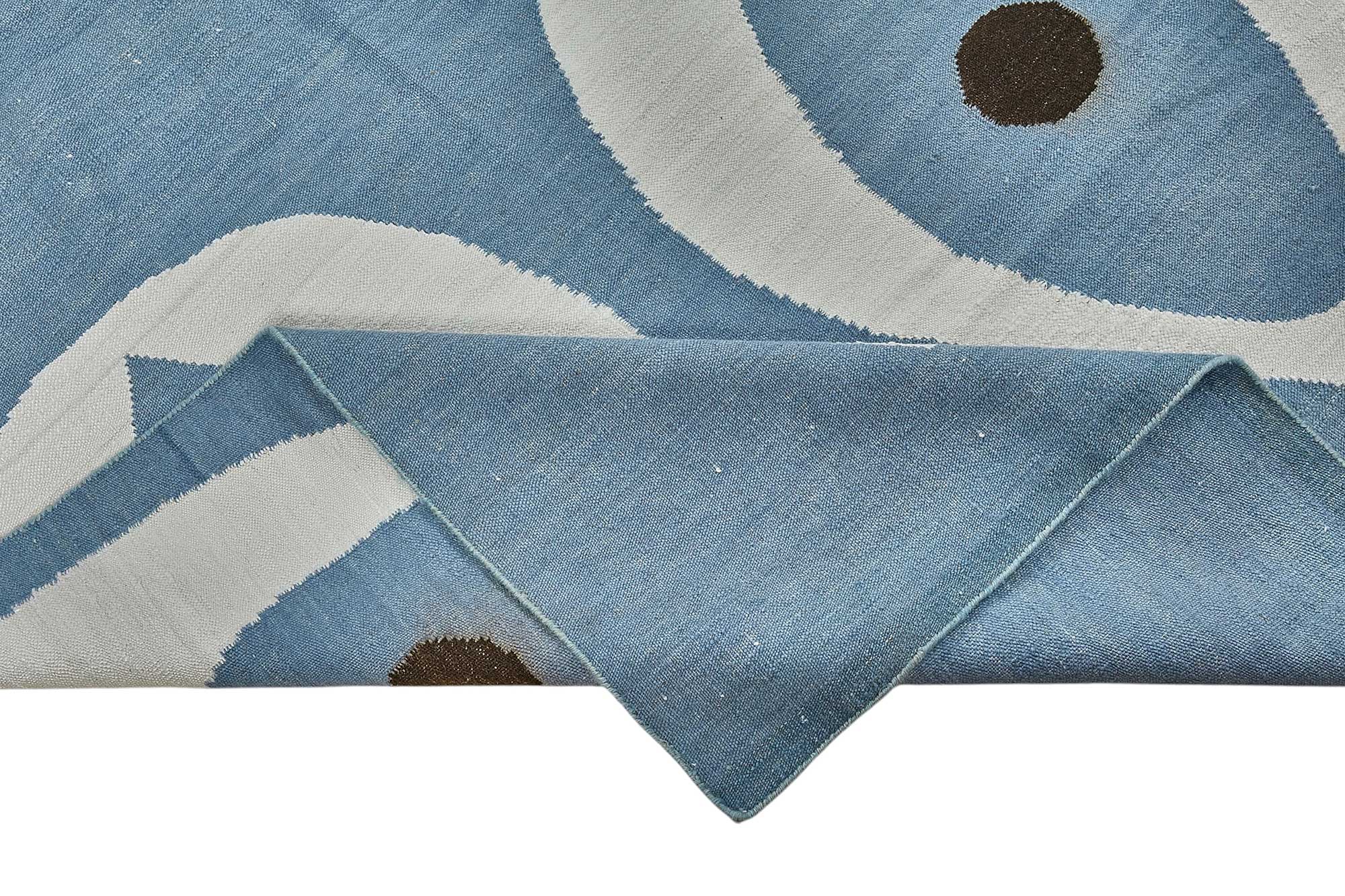10x14 Contemporary Wool Kilim Rug - 51734