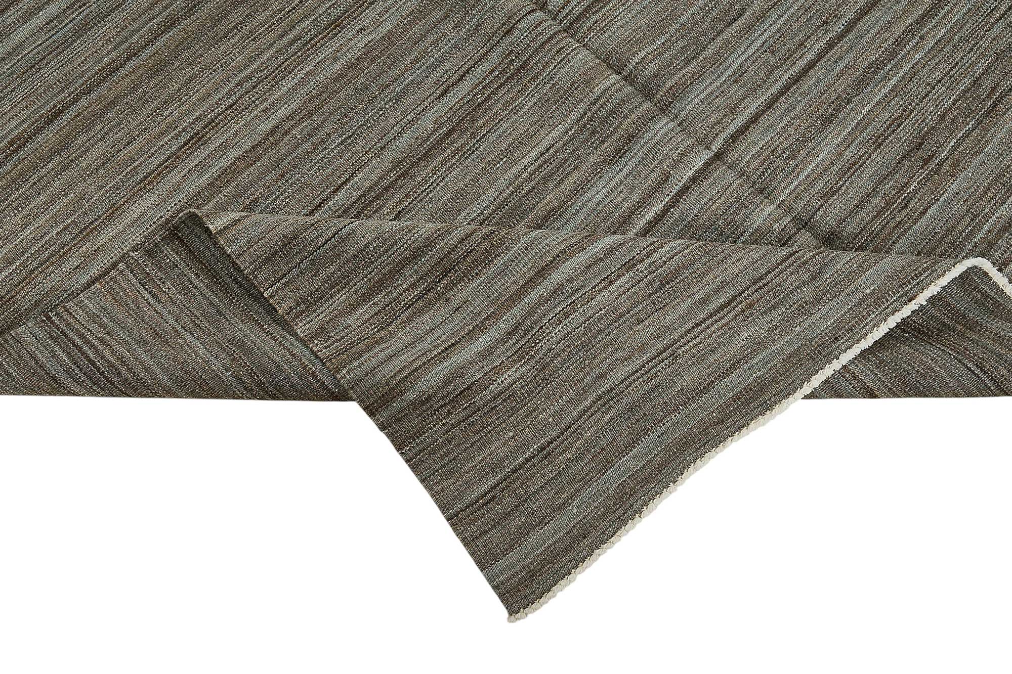 5x7 Contemporary Wool Kilim Rug - 51735