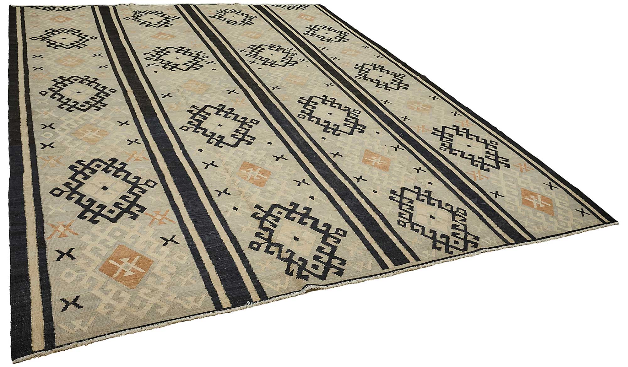 10x14 Contemporary Wool Kilim Rug - 51737