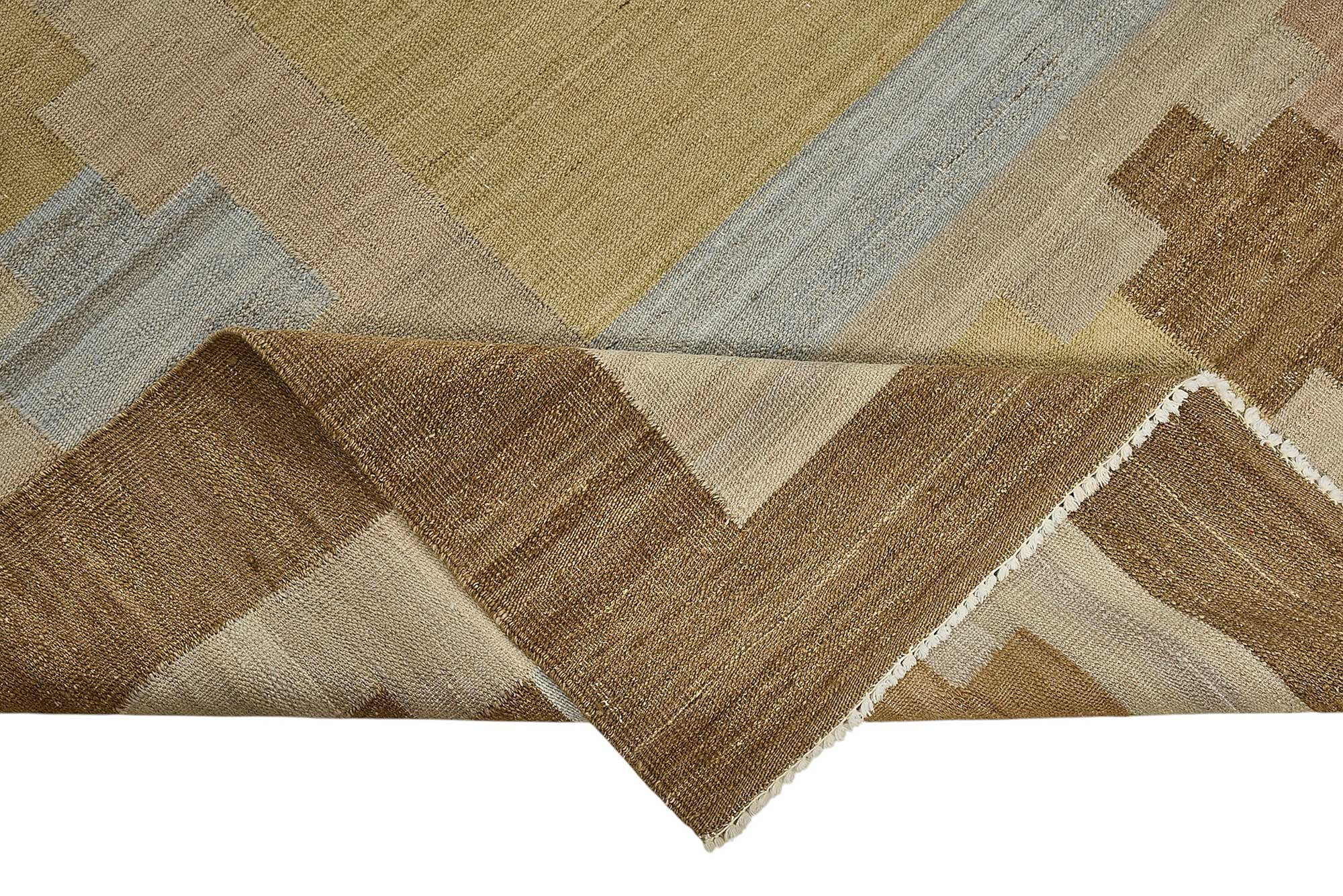 10x13 Contemporary Wool Kilim Rug - 51738