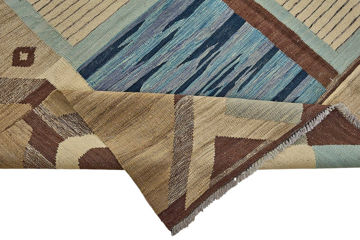 10x13 Contemporary Wool Kilim Rug - 51739