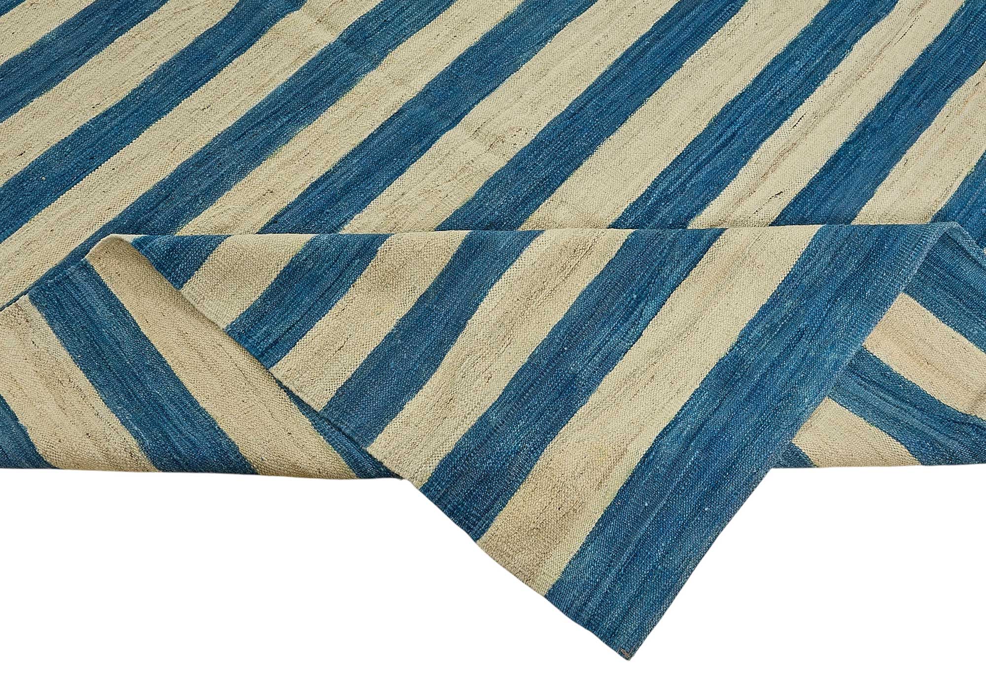10x13 Contemporary Wool Kilim Rug - 51740