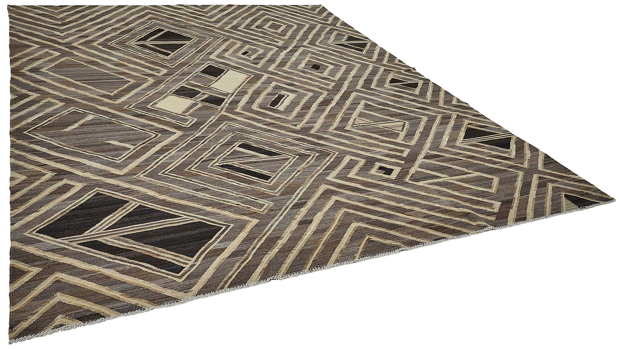 10x12 Contemporary Wool Kilim Rug - 51741