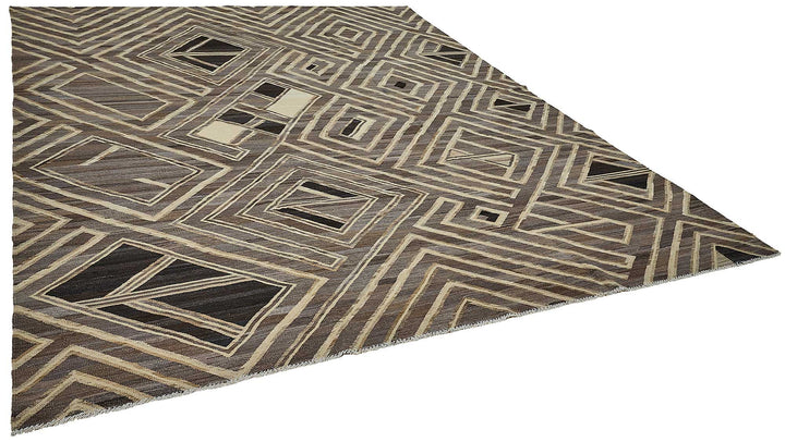 10x12 Contemporary Wool Kilim Rug - 51741