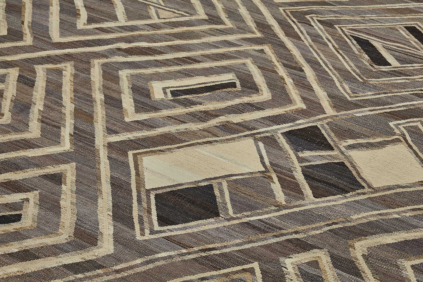 10x12 Contemporary Wool Kilim Rug - 51741