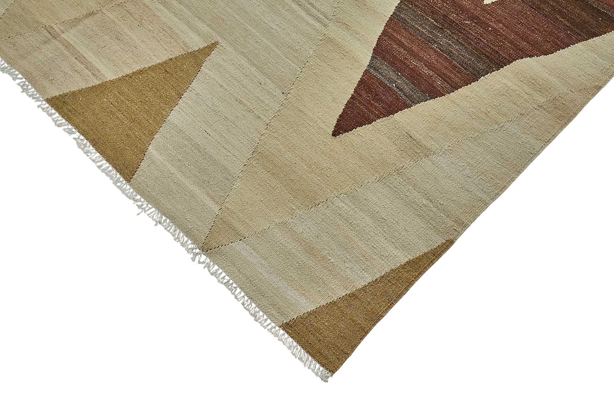 9x12 Contemporary Wool Kilim Rug - 51742