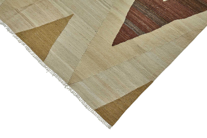 9x12 Contemporary Wool Kilim Rug - 51742