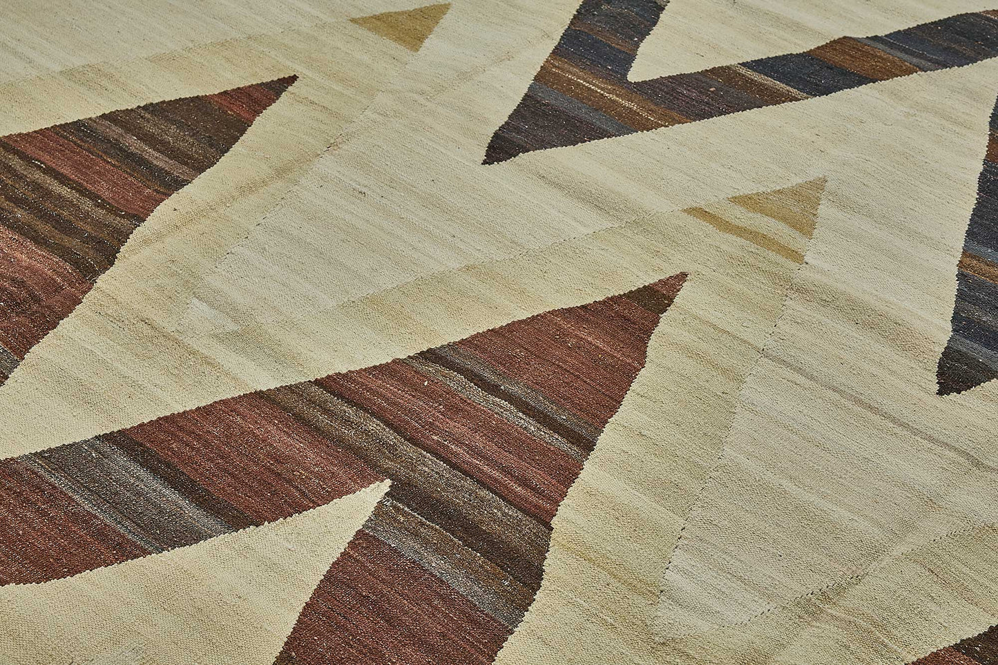 9x12 Contemporary Wool Kilim Rug - 51742