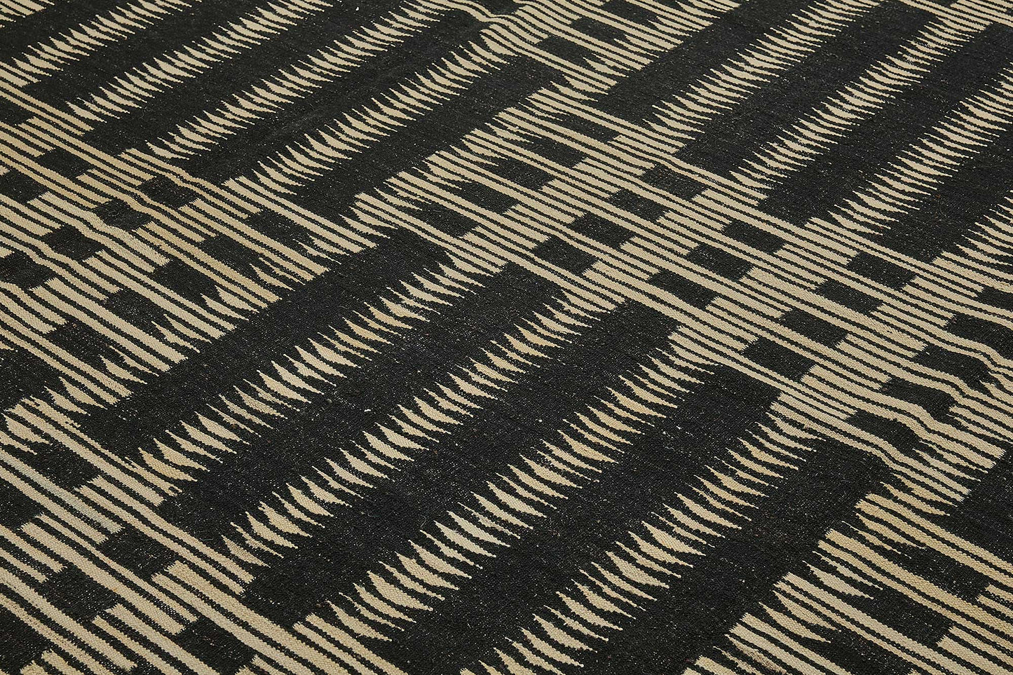 9x12 Contemporary Wool Kilim Rug - 51744