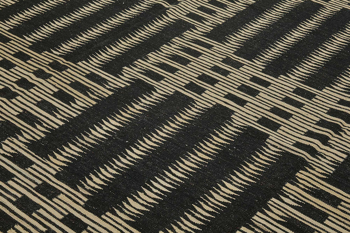 9x12 Contemporary Wool Kilim Rug - 51744