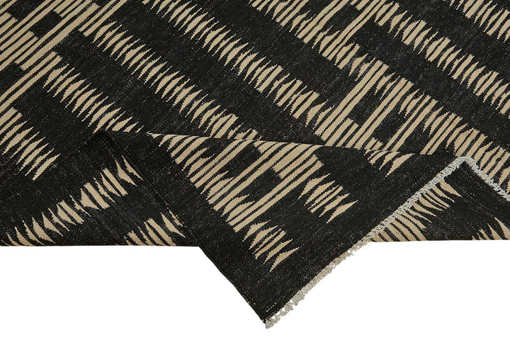9x12 Contemporary Wool Kilim Rug - 51744