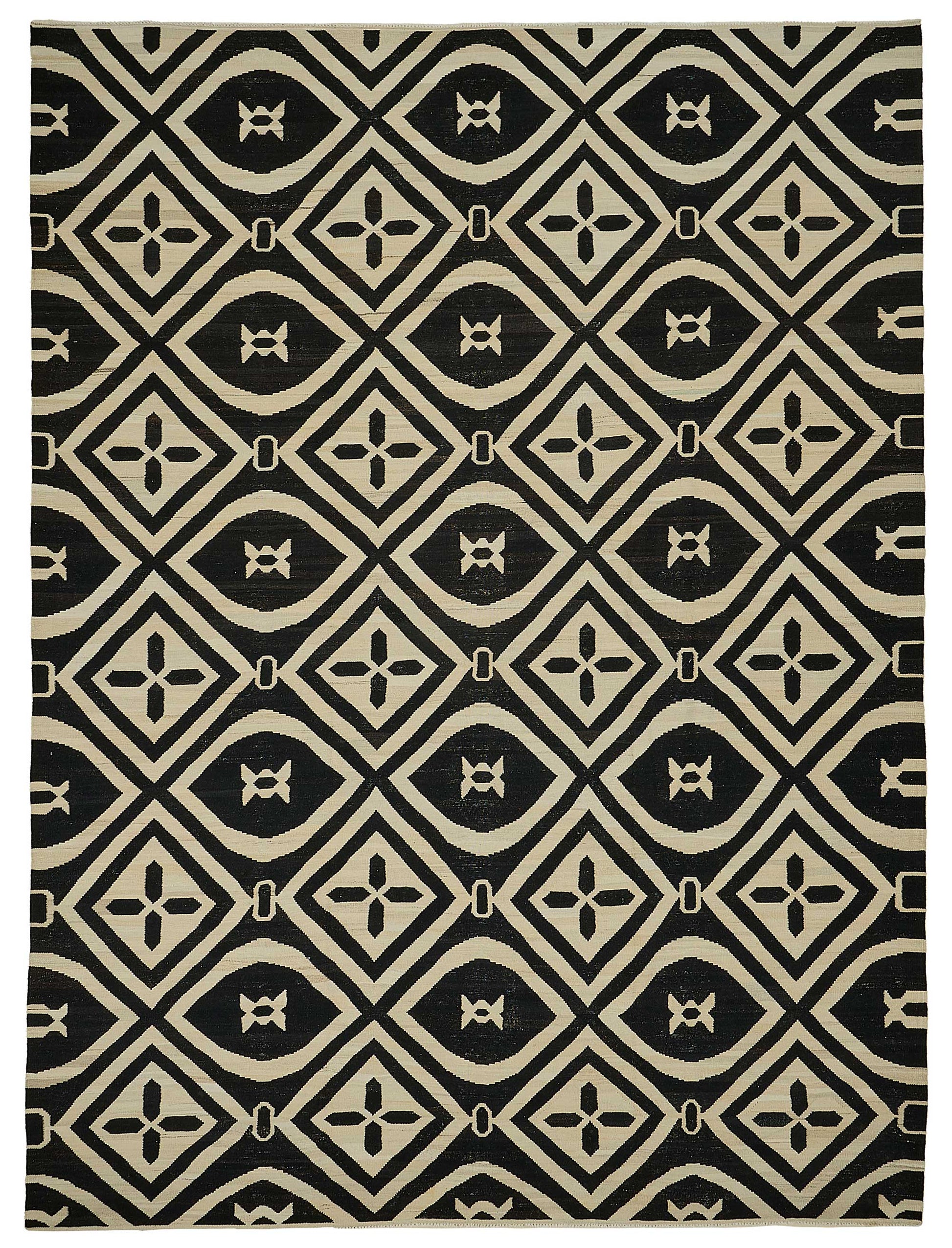 9x12 Contemporary Wool Kilim Rug - 51745