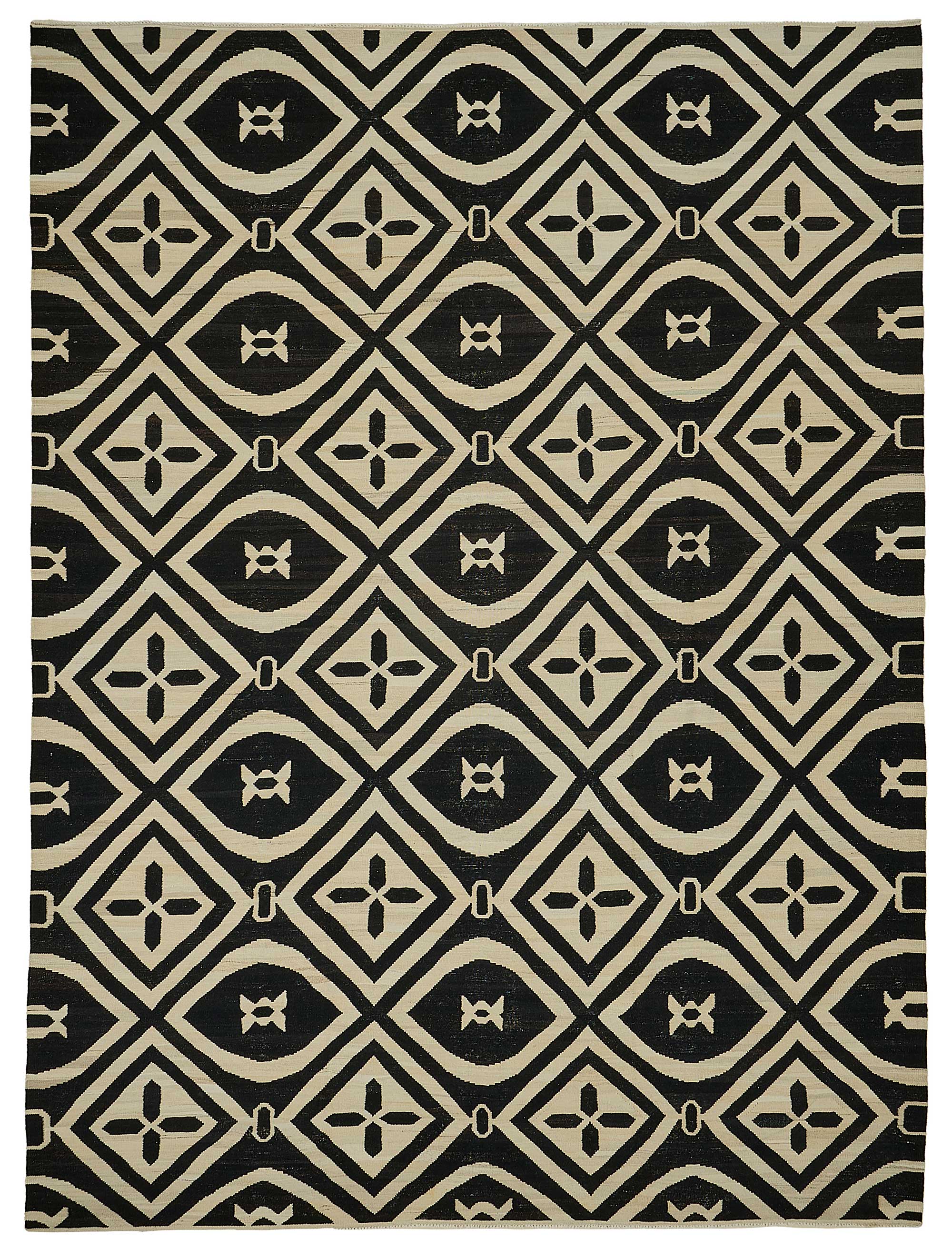 9x12 Contemporary Wool Kilim Rug - 51745
