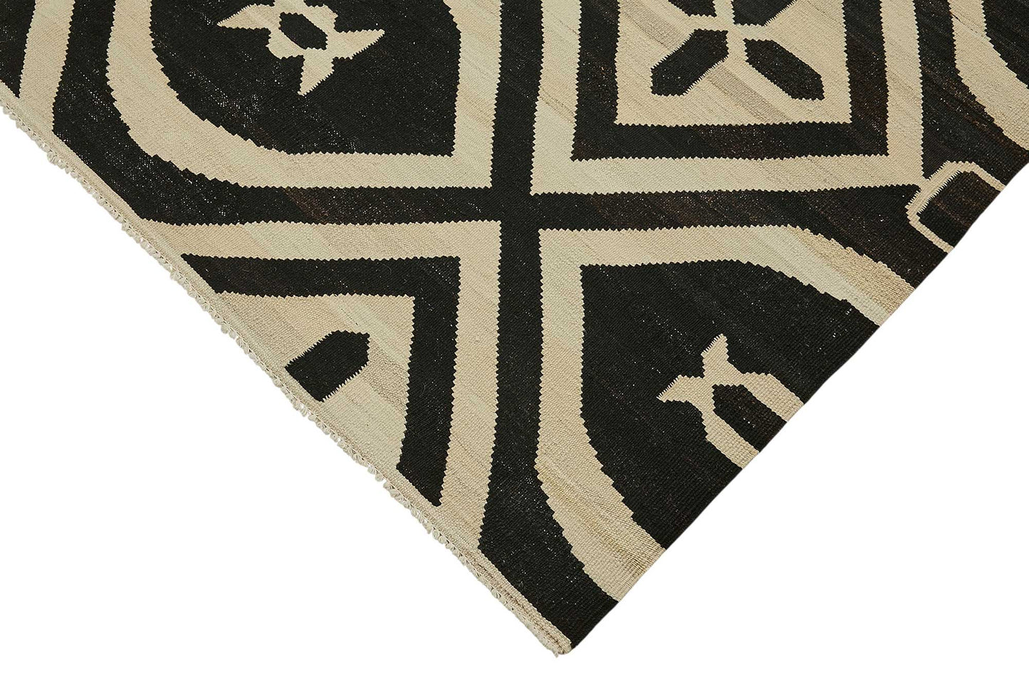 9x12 Contemporary Wool Kilim Rug - 51745