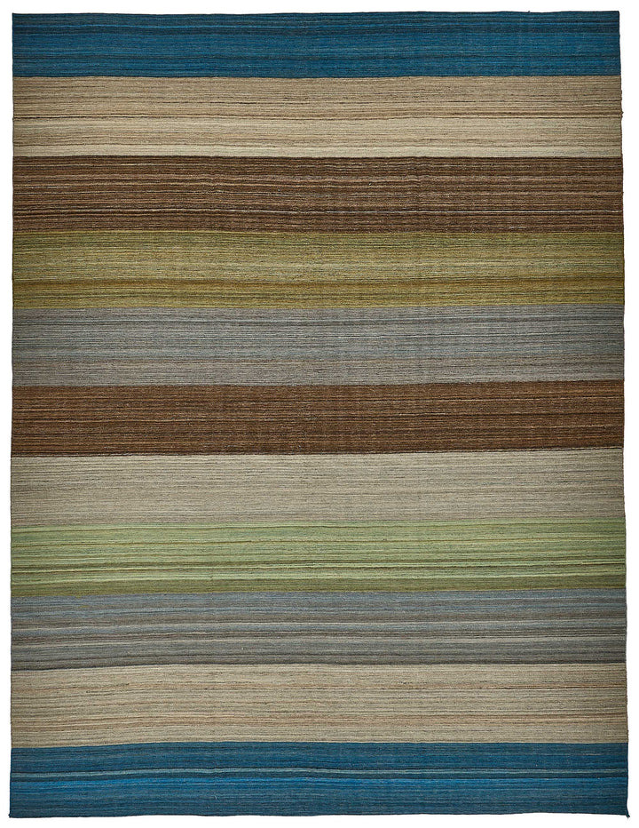 10x13 Contemporary Wool Kilim Rug - 51746